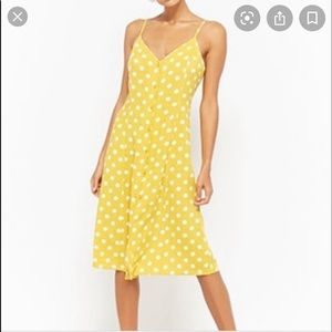 FOREVER 21 POLKA DOT DRESS SIZE S
